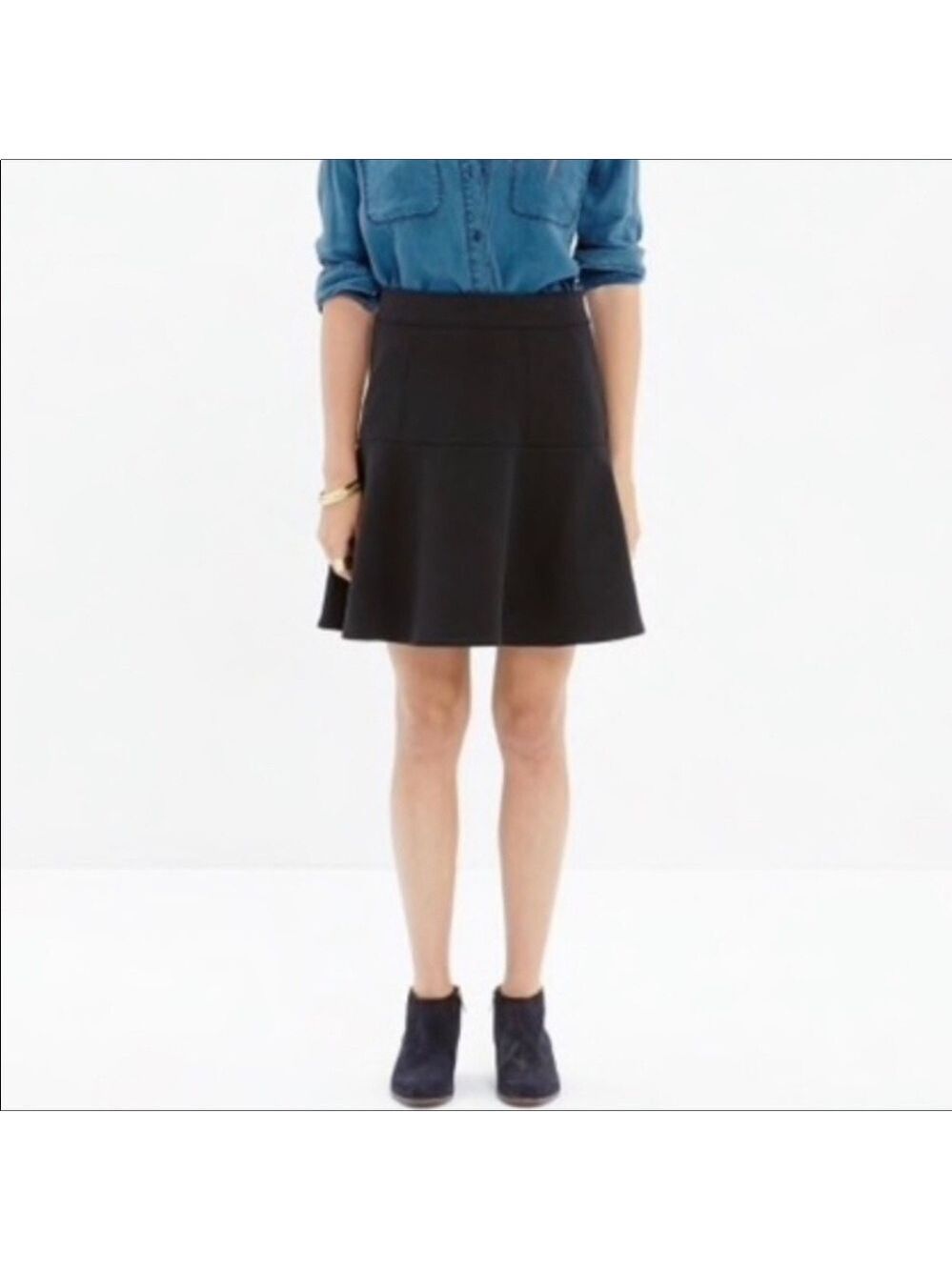 Madewell Wavelength Flare Skirt